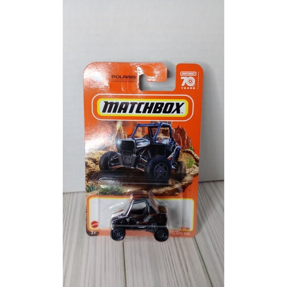 2023 MATCHBOX #76/100 POLARIS RZR BLACK New Near Mint - Picture 1 of 6
